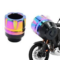 Universal Motorcycle Falling Protector Aluminum Alloy Crash Protector Front Wheel Fork Resistance Cup Slider Crash Bikes Tool