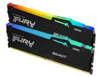 KINGSTON FURY BEAST RGB 16GB (8X2/6000) DDR5 (KF560C40BBAK2-16) ME1-001108