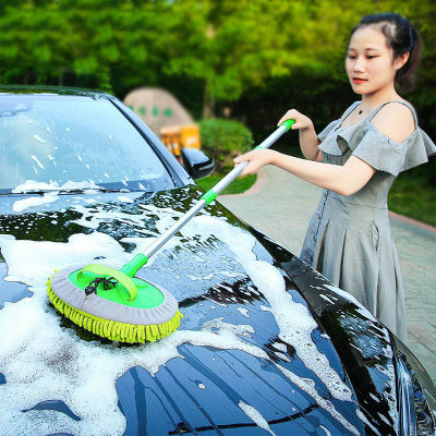 Auto Care Detailing ปรับ Super Absorbent รถทำความสะอาดรถ Mop Window Wash Tool Dust Wax Mop Soft