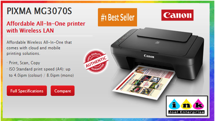 Canon Pixma MG3070s Wireless All In One Printer | Lazada PH