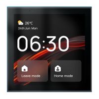 1 Piece Tuya Smart Touch Screen Control Panel 4 Inches Multi-Functional for Intelligent Scenes Built in Alexa