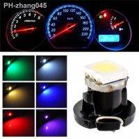 New 10Pcs Car Instrument Light T3 T4.2 1210 3528 T4.7 5050 1 SMD LED DC12V Auto Dashboard Dash Lamp Cluster Bulbs 6 Color 294302