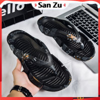 [San Zu] ? ✨READY STOCK✨ Ready Stock Fashion Home Slipper Men Women รองเท้าแตะแบบสวม