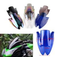 กระจกบังลมมอเตอร์ไซค์กันกระแทกสองชั้นสำหรับ Kawasaki Ninja Z1000 2010 2011 2012 2013 Z 1000