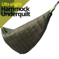 จัดส่งฟรี Ultralight Hammock Underquilt ถุงนอนสำหรับเปล