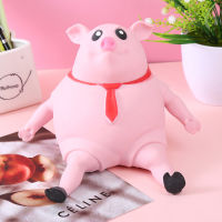 Cartoon Cute Pink Lala Pig Toy Vent Pig Whole Person Pinch Music Decompression Toy