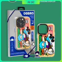 OGBRO เคสสามารถใส่ได้กับ Iphone 14 Pro Max,เคสพิมพ์แบบไอเอ็มดีกันกระแทกสำหรับ Iphone 14 Pro ป้องกันรอยขีดข่วนสำหรับ Iphone 14 Pro