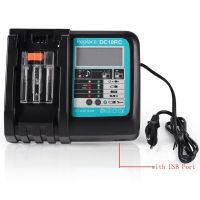 3A Battery Charger For Makita 18V 14.4V BL1860, BL1850, BL1840, BL1830, BL1820, BL1415, BL1440 DC18RC Li-Ion Battery Charger