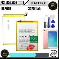 (mobile Acc) แบตเตอรี่ แท้ for F1s, A53, A53S, A59, A59S Battery, Model: BLP601พร้อมชุดไขควง สินค้ารับประกัน⏳ 6 เดือน ส่งออกทุกวัน ส่งตรงจากไทย