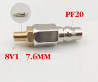 คอปเปอร์ ข้อต่อสวมเร็ว PF20 เข้ากับ จุ๊บเติมลม 8V1 ใช้ต่อกับสายลม ปั๊มลม และเครื่องมือต่างๆ