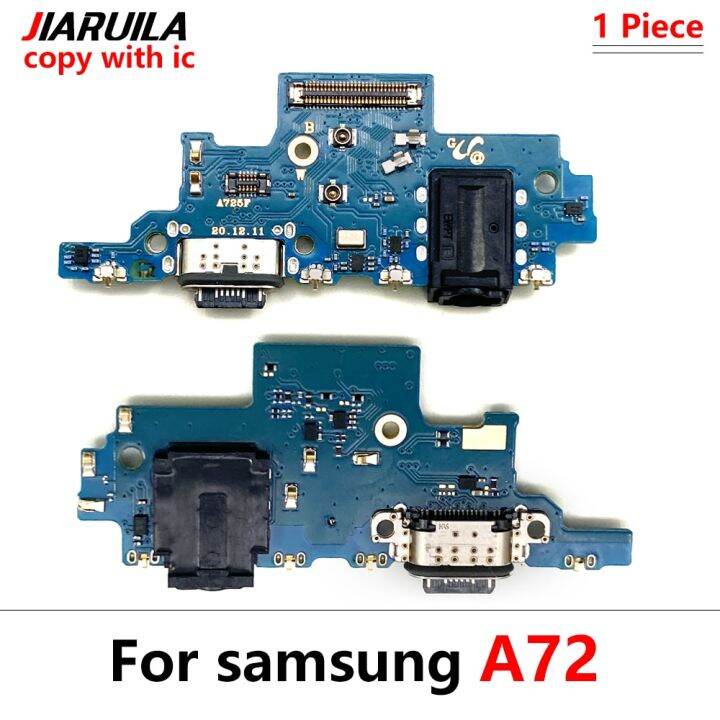 new-hot-nang20403736363-บอร์ดเฟล็กซ์ชาร์จสำหรับ-samsung-a72-a725-a725f-แท่นชาร์จขั้วต่อช่องเสียบ-usb-สายเคเบิลงอได้ชาร์จ