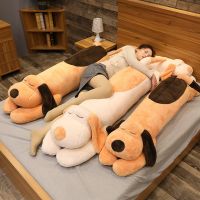 60CM Papa Dog Long Cat Cute Plush Toy Men And Women Models Sleeping Big Stuffed Animal Patung Dolls Pillow Childrens Toys Gifts