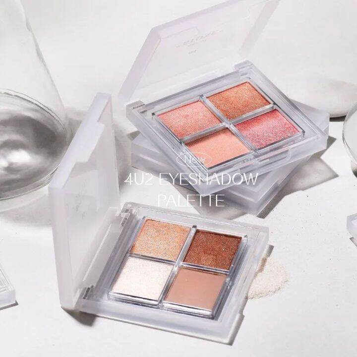 ส่งฟรี-4u2-eyeshadow-palette-6g-no-10-โฟร์ยูทู-พาเลทอายแชโดว์-อายแชโดว์พาเลท-4-หลุม-เฉดสีใหม่-ทาตา-ติดทน-สีชัด