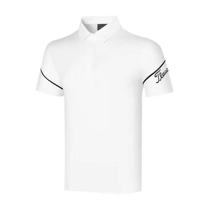 golf-clothing-mens-outdoor-sportswear-short-sleeved-breathable-perspiration-t-shirt-polo-shirt-summer-new-style-j-lindeberg-xxio-mizuno-le-coq-g4-ping1-castelbajac-odyssey