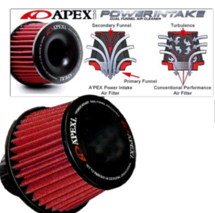 Apexi Air Filter Flow Myvi Bezza Axia Viva Kancil Saga Alza Persona