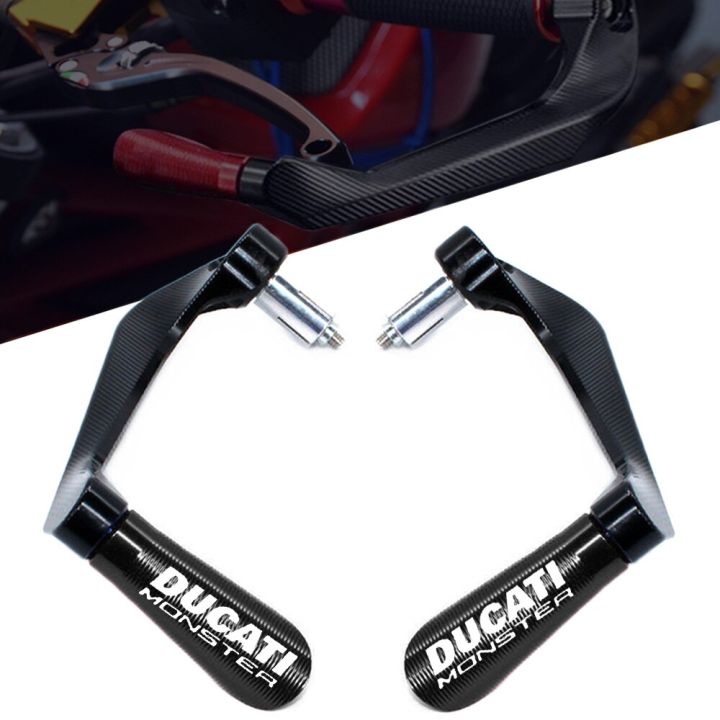 untuk-ducati-821มอนสเตอร์695-696-7971200s-100s-peggan-espeda-motor-penjaga-rem-kopling-tuas-pengan-bar-melindungi