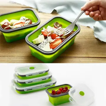 Living and Home Collapsible Kitchen Silicone Bowl