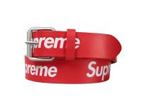 NicefeetTH - Supreme Repeat Leather Belt (RED)