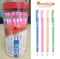 ปากกาลูกลื่น Quantum รุ่น Skate 117 ขนาด 0.7มม. สีน้ำเงิน  50แท่ง/กระปุก