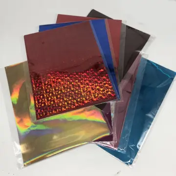 Toner Reactive Foil By Laser Printer And Laminator Paper