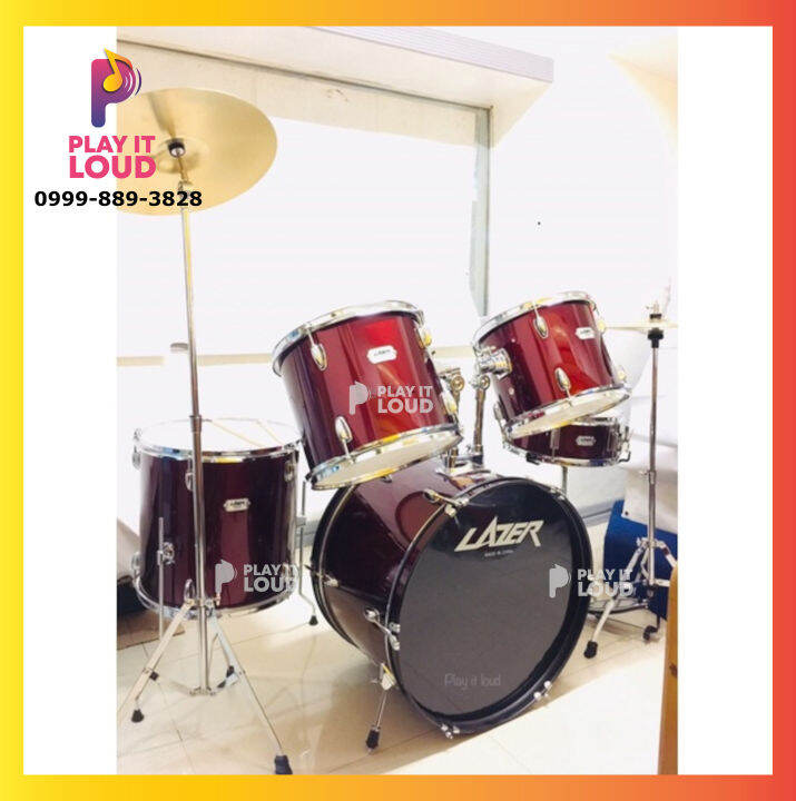 LAZER M900 DRUM SET 5PC. Lazada PH
