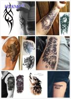 multi styles New Hot Water Transfer fake tattoo Waterproof Temporary Tattoo sticker men women wolf tattoo flash tattoo