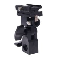 【No-profit】 RIDE ZONE Photo Flash Adapter Hot Shoe Swivel Mount Stand Bracket B ที่วางร่ม Drop Shipping Support