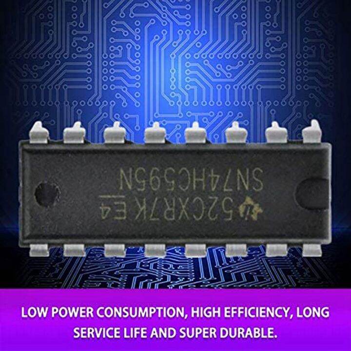 10pcs-ic-74hc595-74hc595n-sn74hc595n-dip-16-logic-shift-register