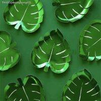 ◎☞✆ Turtle Leaf Paper Plate Hawaiian Luau Birthday Party Decorations Wedding Jungle Safari Theme Birthday Party Supplies Baby Shower