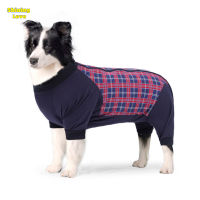 ShiningLove Pet Dog Bodysuit After Surgery Dog Recovery Suit Anti Licking Abdominal Wound Recovery Clothes Post-Operative Vest