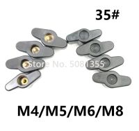 5pcs m4 m5 m6 m8 Blind hole /Through hole hand adjusting nut /Bakelite T Type Plastic Head Handle Thumb nuts Wood Plum Bolt