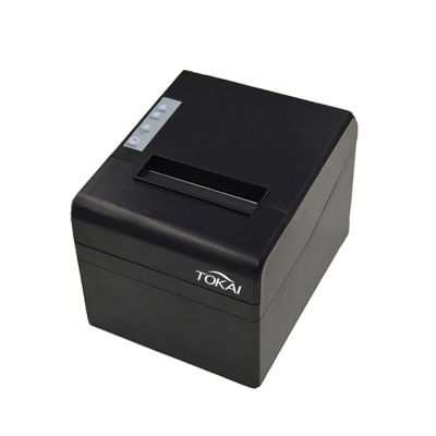 TOKAI เครื่องพิมพ์บิลใบเสร็จรับเงิน (Thermal printer) รุ่น WD-80K หน้ากว้างกระดาษ 80 มม. ความเร็วในการพิมพ์  300 มม./วินาที รองรับการเชื่อมต่อ USB+LAN - สีดำ