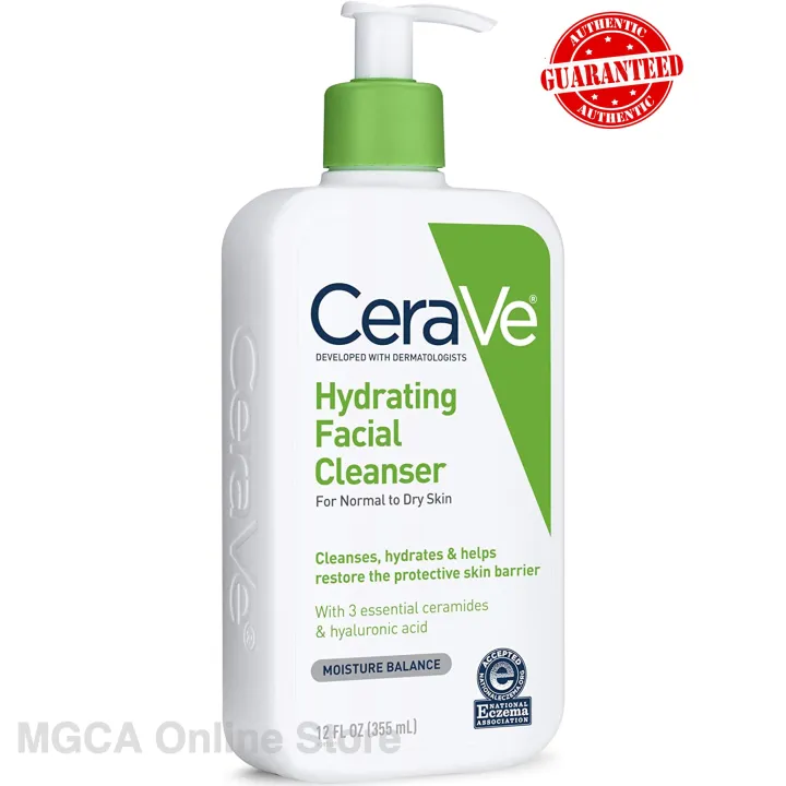 CeraVe Hydrating Facial Cleanser, Normal To Dry, 12 oz. from Costco USA