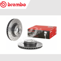 BREMBO จานเบรคหน้า  (เจาะรู) ( S Class W220 (320 400 500) HC) 1998-2005 / D09 A353 11 แทน D09 7960 10 / ราคา 1ใบ