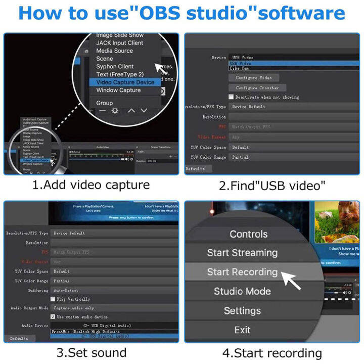 4k-1080p-usb-3-0-hdmi-การ์ดเสียงวิดีโอบันทึกบันทึกเป็นกล้องถ่ายวิดีโอ-dslr-เกมถ่ายทอดสดแบบสตรีมมิ่งการเรียนการสอนการซื้อกิจการคอมพิวเตอร์การ์ดอุปกรณ์บันทึกเสียง