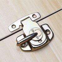 ▤ 2pcs Metal Table Locks Dining Table Buckles Connectors Door Hasps Fasteners table leaf latches Door Buckles Hardware Accessories