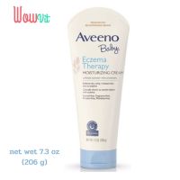 Aveeno BabyEczema Therapy Moisturizing Cream (206 g) ครีมสำหรับเด็กผิวเป็นกลาก และผดผื่น