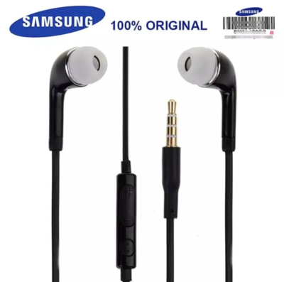(BillBill)หูฟัง  สีดำ ของแท้ 100%  Galaxy earphones with call microphone ของแท้แกะกล่อง คุณภาพเสียงดี เบสหนัก สบายหู