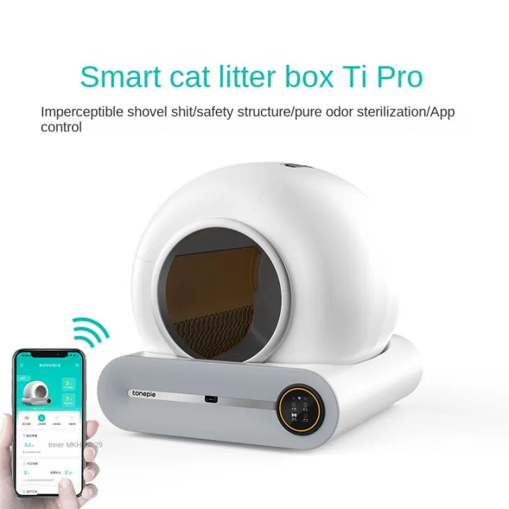 Tonepie Smart Cat Litter Box Automatic Cat Toilet Fully Enclosed Electric Cat Self Cleaning Litter Box Caixa Areia Gato Fechada | Lazada PH Tonepie Smart Cat Litter Box Automatic Cat Toilet Fully Enclosed Electric Cat Self Cleaning Litter Box Caixa Areia Gato Fechada | Lazada PH
