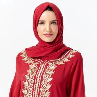 【YF】 Eid Hijab Scarf for Women Khimar Turban Solid Headscarf Jilbab Ramadan Prayer Abaya Turbans Caftan Marocain Femme Musulman