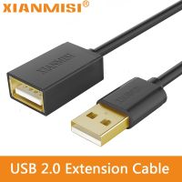 XIANMISI USB 2.0 Male to Female USB Cable Extend Extension Cable Cord Extender For PC Laptop