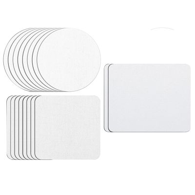 Sublimation Coasters Blanks Car Blank Cup Mats Sublimation Blank Transfer Mats Heat Sublimation Cup Mats Blank Coaster