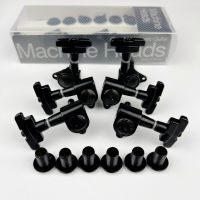 WK-New  J-109 3R+3L Black Electric Guitar Machine Heads Tuners Art Deco Rotomatic Imperial Style Head Guitar Tuning Pegs