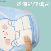 กำไลข้อมือ Mouse Pad Kartun สาวน่ารัก3มิติขนาดใหญ่ทำจากซิลิโคนหนาสำหรับเกมคอมพิวเตอร์สร้อยข้อมือขนาดเล็ก Meimiao