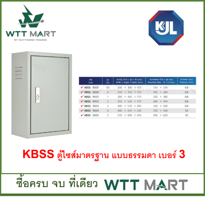 kjl-ตู้ไฟ-แบบธรรมดา-รุ่น-kbss