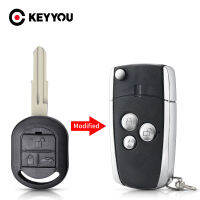 KEYYOU 3ปุ่มดัดแปลงพลิกกรณีเชลล์กุญแจรีโมทสำหรับ Buick Excelle HRV พอดีเชฟโรเลต Optra Fob ปกที่สำคัญ (หลังจาก2005ปี)