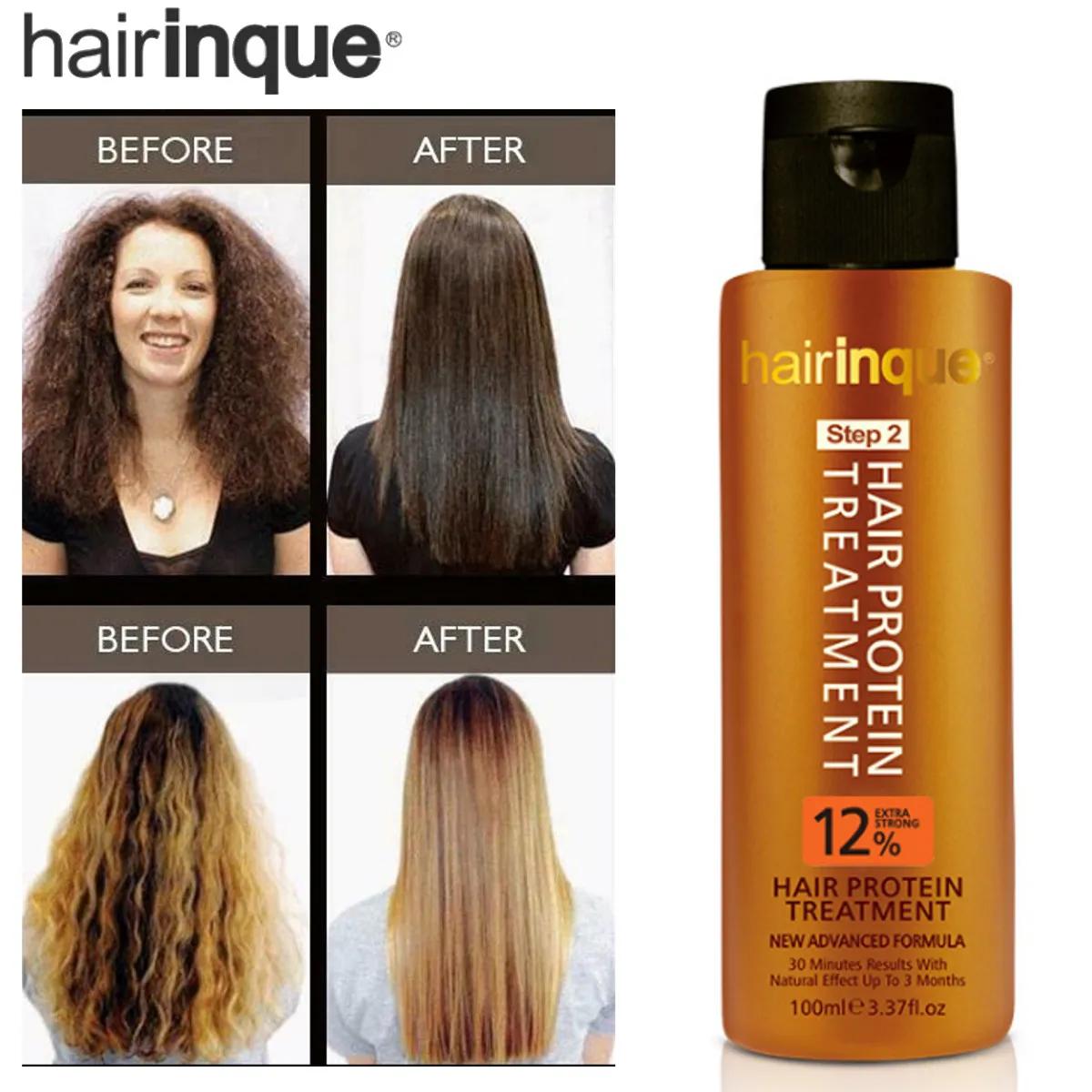 Hairinque 12% Hair Protein Treatment Straight Hair Damaged Hair Repair Curly Hair Care Smooth 100ML | Lazada Hairinque 12% Hair Protein Treatment Straight Hair Damaged Hair Repair Curly Hair Care Smooth 100ML | Lazada