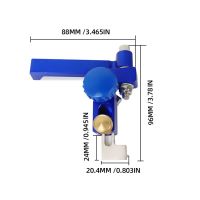 ใหม่เราเตอร์เลื่อยตารางเกจวัดองศาพร้อมรางหยุดโปรไฟล์อลูมิเนียมเลื่อยรั้วไม้บรรทัดสำหรับเครื่องมืองานไม้ช่างไม้