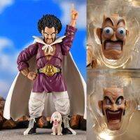Hi Toy SHF ดราก้อนบอล Z Hercule Ring ชื่อ Mark รูปของเล่นพีวีซีแอคชั่นของขวัญรูปปั้นข้อต่อที่เคลื่อนไหวได้ Mr Satan 16ซม.