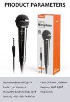 d-power Microphone With Cable ไมโครโฟน คุณภาพสูง แบบสาย (สีดำ/Black) รับประกัน 1 ปี